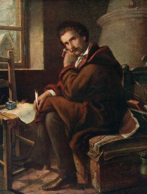 Petőfi Sándor Debrecenben, 1844 <br> Orlai Petrick Soma/ Wikimedia Commons