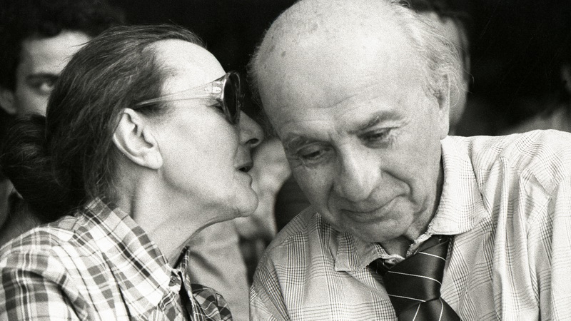Illyés Gyula és felesége, Flóra asszony (1979) / Wikimedia Commons