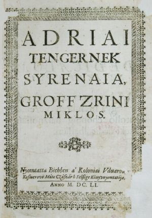 Itt jelent meg a Szigeti veszedelem 1651-ben <br> Wikimedia Commons